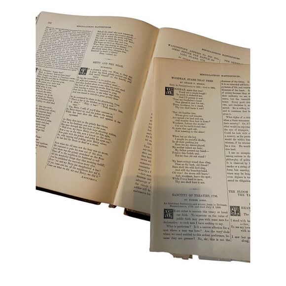 The Choice Literature Of The English Language 1898 Hardcover Book Antique - Picture 7 of 16